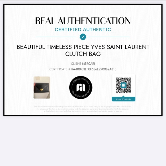 Yves Saint Laurent Clutch Bag❤️🔥🌹👏👌 - Picture 11 of 11
